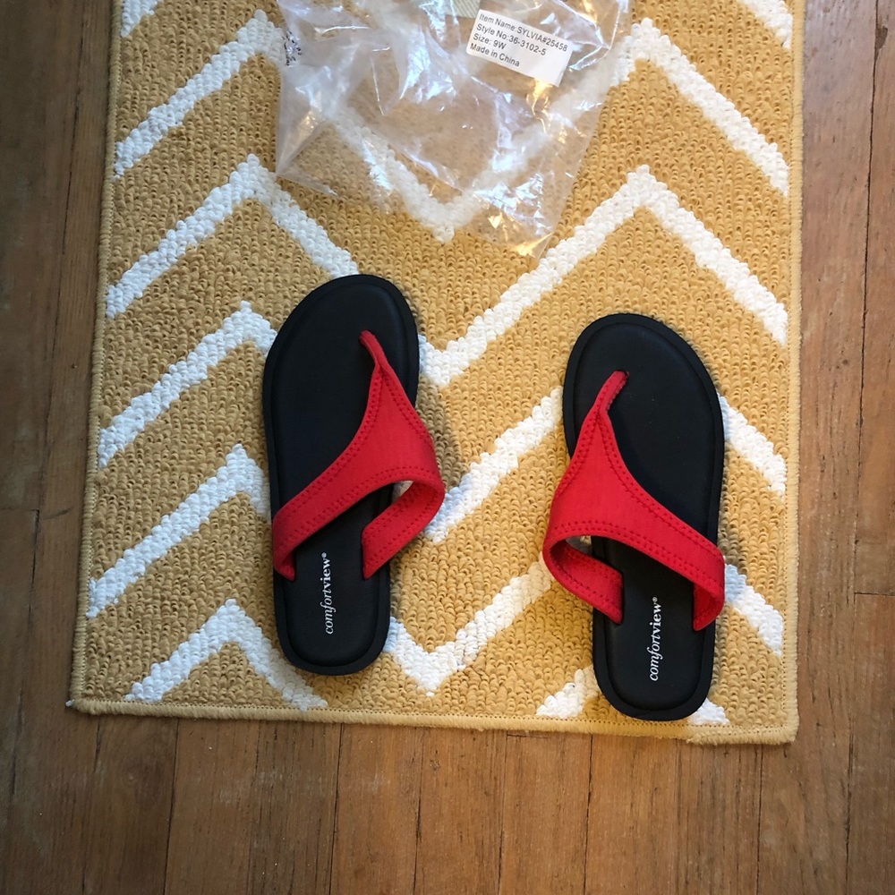 New Flip Flops from Catherine’s run large